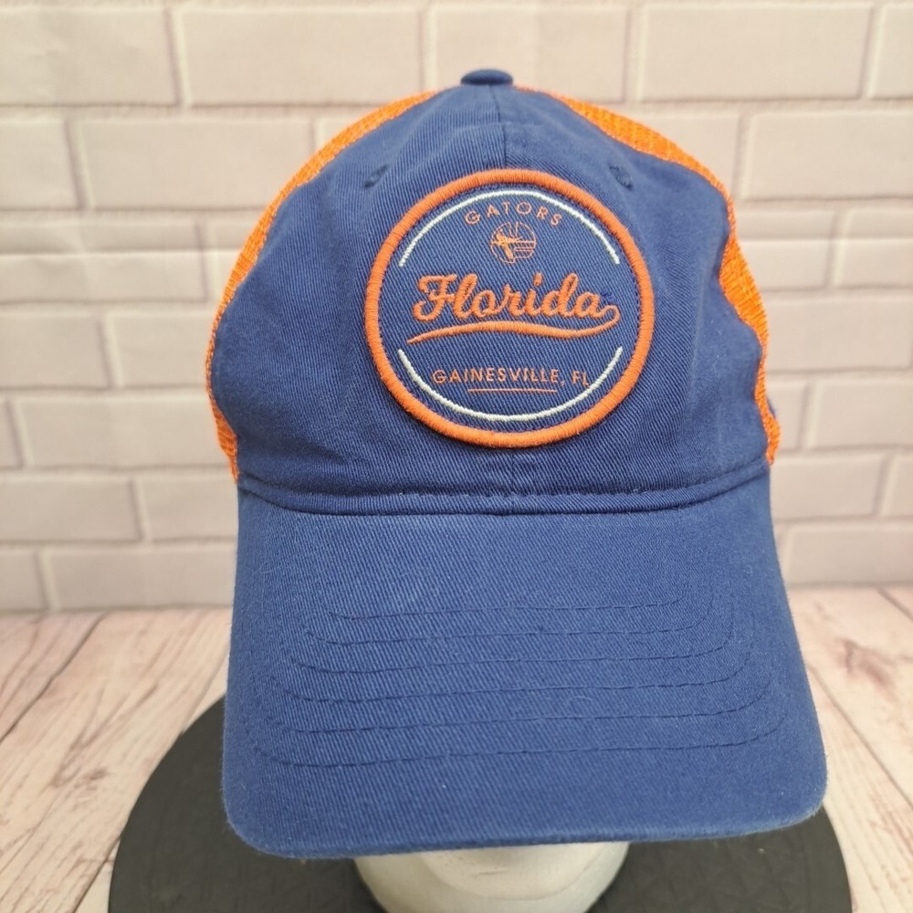 Florida Gators Spell Out Zephyr Ball Cap Snap Back Hat Blue‎ Orange